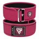 Пояс для важкої атлетики RDX RX1 Weight Lifting Belt PINK-S - зображення 2