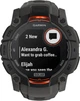 Смарт-годинник Garmin Instinct 3 50mm Solar Black with Charcoal Silicone Band (010-02935-40) - зображення 4