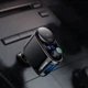 АЗП з FM-модулятором Baseus Locomotive Wireless MP3 Vehicle Charger Black (CCALL-RH01) - изображение 5