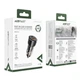 Автомобільний зарядний пристрій ACEFAST B12 60W (USB-A+USB-C) dual-port car charger Black (6974316282914) - изображение 6