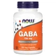 ГАМК – гамма-аминомасляная кислота NOW GABA 750 mg 100 Veg Capsules - изображение 1