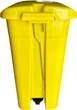 Мусорное ведро с педалью Afacan Plastik бытовое 30 л Желтое (SU-SPK-30-105) - изображение 2