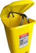 Мусорное ведро с педалью Afacan Plastik бытовое 30 л Желтое (SU-SPK-30-105) - изображение 6