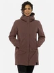 Куртка демисезонная удлиненная с капюшоном женская Jack Wolfskin Salier Coat 1116141-5165 L Коричневая (4064993907971) - изображение 1