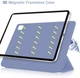 Магнитный чехол-книжка BBM1 Magnetic Case для iPad Pro 11" 2020/2021/2022 Серо-фиолетовый - изображение 2