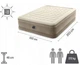 Надувная кровать 203 x 152 x 46 см Intex 64428 ULTRA PLUSH - изображение 5
