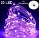 Гірлянда роса на батарейках мідний провід 20 Led Strip String Rose - изображение 1