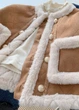 Дитяча дублянка Boutique Child 104 см коричнева KY215 - зображення 3
