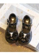Детские туфли J.SHOES 33р 20см черные TY117 - изображение 2