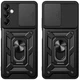 Чехол Epik Camshield Serge Ring ударопрочный для Samsung Galaxy M14 5G Черный - изображение 6