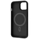 Чохол карбоновий Proove Carbon Kevlar Force Armor Case with MagSafe Magnetic Ring для Apple iPhone 13 Black - зображення 2