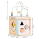 Drewniany sorter EcoToys kostka edukacyjna (5903769977451) - obraz 9