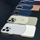 Чохол Double Lower Removable Case для iPhone 12 Pro Пудровий - зображення 2