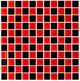 Мозаика Котто GM 4003 CC black/red m 300 х 300 х 4 за 1 ШТ - изображение 1