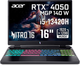 Ноутбук Acer Nitro 16 AN16-51-51ZH (NH.QJMEU.00L) Obsidian Black / 16" IPS WUXGA 165 Гц / Intel Core i5-13420H / RAM 16 ГБ / SSD 512 ГБ / RTX 4050, 6 ГБ / Зарядка від USB - зображення 2
