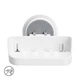 Мильниця клейка настінна MBM HOME BP-4 WHITE пластикова біла - зображення 12