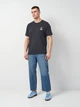 Футболка хлопковая длинная мужская Adidas M Sw Tm T JI5716 M Ntgrey (4067906228507) - изображение 3