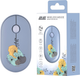 Мышь 2E MF300 FLORA:MALLOW Silent WL BT Blue (2E-MF300WFLORABL) - изображение 5