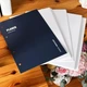 Шкіряний блокнот "Махатма Ганді" модель Монако PROFESSIONAL JOURNALS, Зелений, змінний блок в клітинку - зображення 4