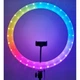 Лампа Кільцева RGB LED (36 cm) 3D-36 - зображення 2