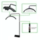 Бестеневая LED-лампа HD-M8 X PRO 50 Вт 3000K-6000K 70x20 320 LED с пультом — белый - изображение 6