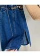Дитячий комплект (джинсова спідниця, топ) Ztj Kids 92-98см KO595 - зображення 4