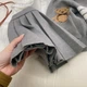 Детский теплый костюм для девочки (кардиган, юбка) Chummy 134см серый KO616 - изображение 3