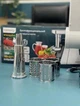 Електрична м'ясорубка з насадками для ковбаси Rainberg RB 2271 3000 Вт 1 кг/хв. - зображення 3
