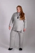 Джемпер Ukreina трикотажний ангора 2XL/3XL сірий U24Swi1363 - зображення 1