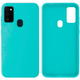 Чехол противоударный Silicone case защита камеры Kassel для Samsung M30S/M21 (02) бирюза Sea blue - изображение 1