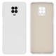Чохол Silicone case Camera Protective Xiaomi Redmi Note 9 Pro (09) білий White - зображення 1