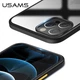 Чохол-бампер для телефона USAMS PC+TPU Case for iPhone 12 Mini 5.4" Janz Series US-BH626 Black - зображення 6