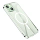 Чохол для телефона Hoco Magnetic series airbag anti-fall protective shell iPhone15 Plus Прозорий - зображення 6