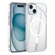 Чохол для телефона Hoco Magnetic series airbag anti-fall protective shell iPhone15 Plus Прозорий - зображення 7