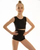 Топ Dance&Sport N211-1 бифлекс 2XL/134-140 Черный - изображение 1