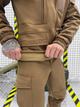 Тактичний костюм Soft Shell з кишенями та липучками для шевронів Coyote XL - зображення 6