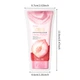 Одноразовый скраб для лица и тела с персиком Fenyi Skin Fragrant Scrub Honey Peach, Персик 8г - изображение 2