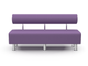 Офісний Диван Relax Junior LX 2217 фіолетовий (світлий) для приймальні рецепції холлу клієнтів 180см бюджетний - зображення 1