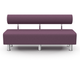 Диван Relax Junior LX 2216 фіолетовий на металевих ніжках диван для офісу кафе зони очікування 180 см - изображение 1