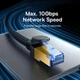 Патч корд CAT7 мережевий кабель LAN RJ45 Baseus Seven types 10 Gigabit Ethernet cable (25m, 10Gbps, САТ 7) - зображення 7