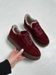 Женские зимние кеды ShoesBand Бордовые натуральная замша на меху 37 (23,5-24 см) (S45231з) - изображение 2