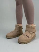 Чоловічі зимові уггі ShoesBand Бежева натуральна замша на липучках 36 (23,5 см) (S51211-1з) - зображення 1