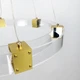 Люстра Round Dome у золотому каркасі Line.F SGA 14 (Тип А) - зображення 4