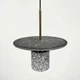 Підвіс Terrazzo Cylinder із сірим бетонним плафоном 30 см у стилі Ар-деко Line.F MJ 162-300 BK - зображення 2