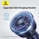 Автомобильный держатель для телефона Baseus MagPro Magnetic Wireless Charging Car Mount Air Vent Version с беспроводной зарядкой 15W для крепления в воздуховоде (C40164100121-00) Black - изображение 15