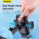 Автомобільний тримач для телефону Baseus UltraControl Go Series Clamp-Type Phone Holder для кріплення на панель/торпедо/лобове скло/дефлектор (C40361600111-00) Black - зображення 14