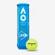 Мячи теннисные Dunlop Australian Open (4 шт.) - изображение 1
