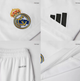 Дитяча футбольна форма Adidas Mbappé №9 Real Madrid 2024-2025, розмір 22 (зріст 125–130 см), біла - изображение 12