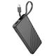 Повербанк Hoco J129 Nature with cable(USB-C) 5000mAh Чорний - зображення 1