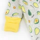 Человечек начесной для малышей на молнии Dexter`s с авокадо avocado 62 см - изображение 4